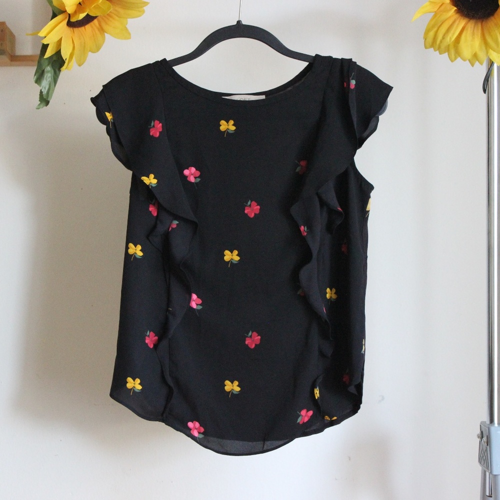 LOFT Ruffle Blouse